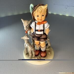 vintage hummel goebel little goat herder 200/1 tmk6 w germany 5.25 figurine